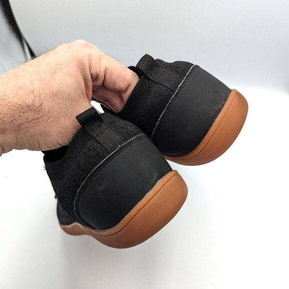 Relxfeet Men's 9 (43) Barefoot Sneakers Mesh Oxfords WIDE Toe Box Athletic Black - Picture 5 of 8